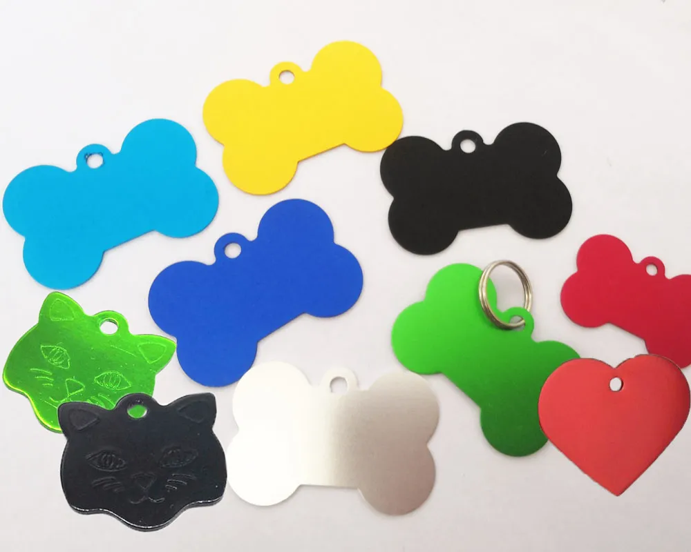 Custom Anodized Aluminum Pet ID Tags