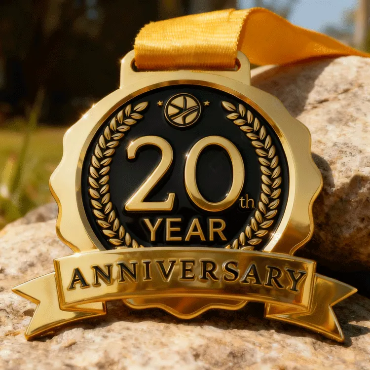 gold medal of 20 years service