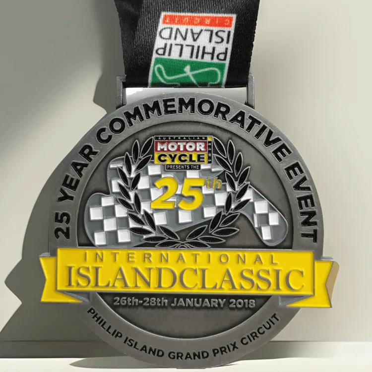 Vintage Silver Medal of 25 year Commemorative Event