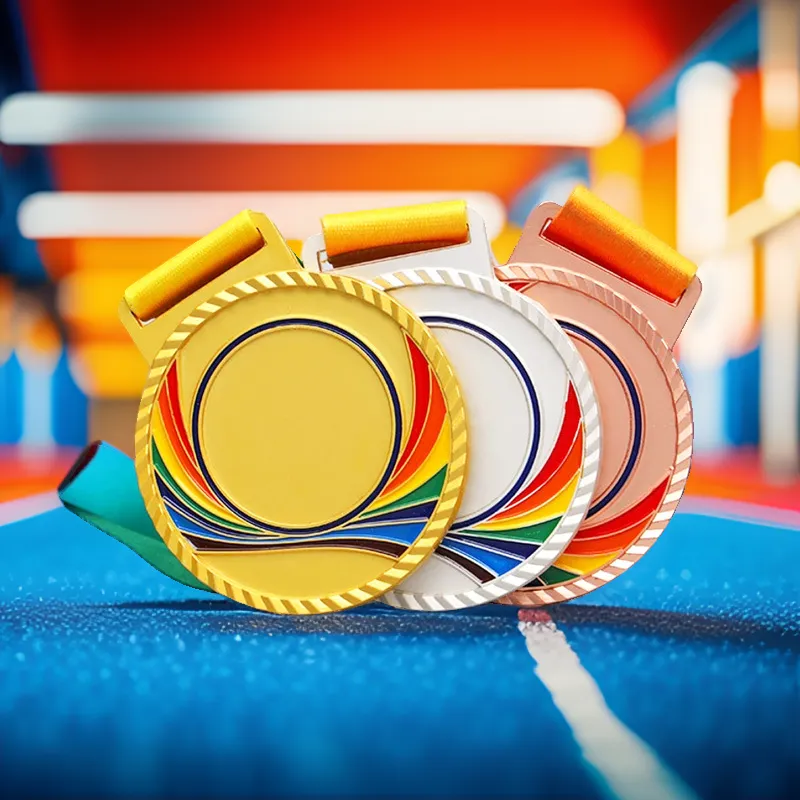 different plating medals colors