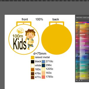 custom medal artwork