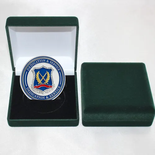 Personalized gift box for collectible coin set