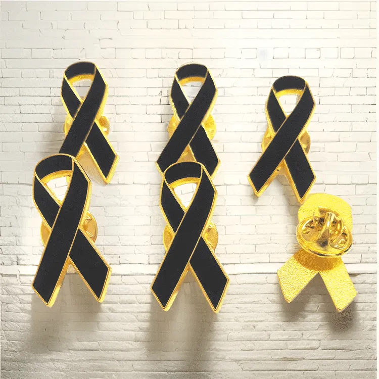 Non‑violent awareness pin enamel metal lapel pin