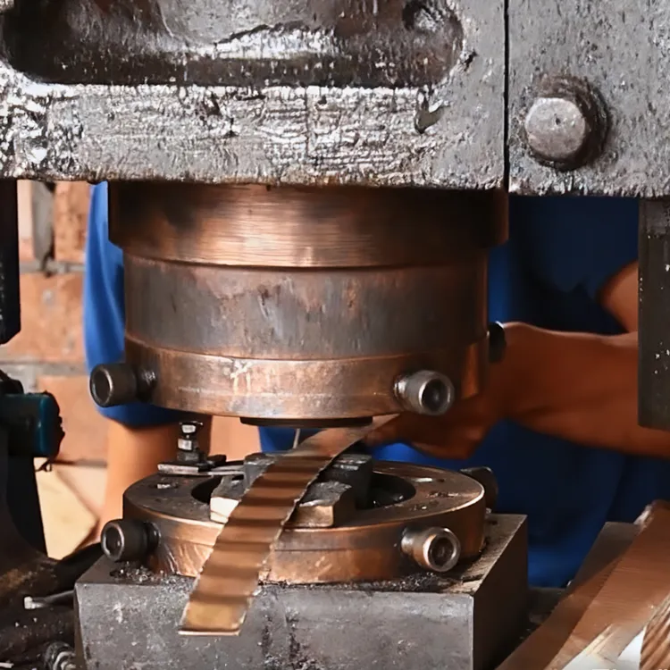 Die stamping technique for lapel pin, keychain