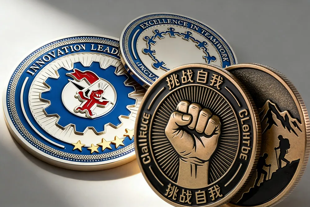 custom challenge coins design example